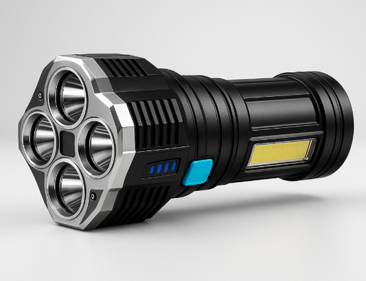 Torcia Tattica Professionale 4-LED